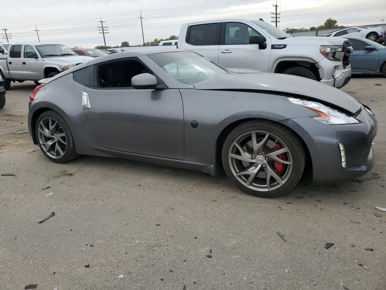 2013 Nissan 370Z VIN JN1AZ4EH0DM384010 Copart auction photo, front end damage thumbnail 4