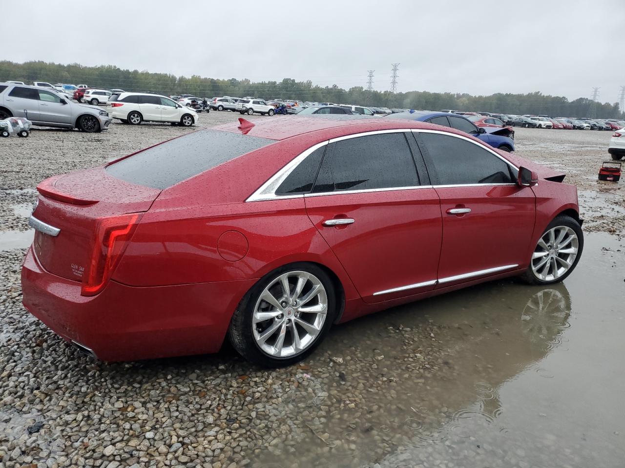 2013 Cadillac XTS VIN 2G61P5S38D9100639 Copart auction photo, front end damage thumbnail 3