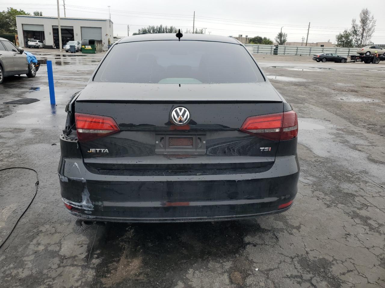 2017 Volkswagen Jetta VIN 3VWD17AJ6HM305300 Copart auction photo, rear end / front end damage thumbnail 6