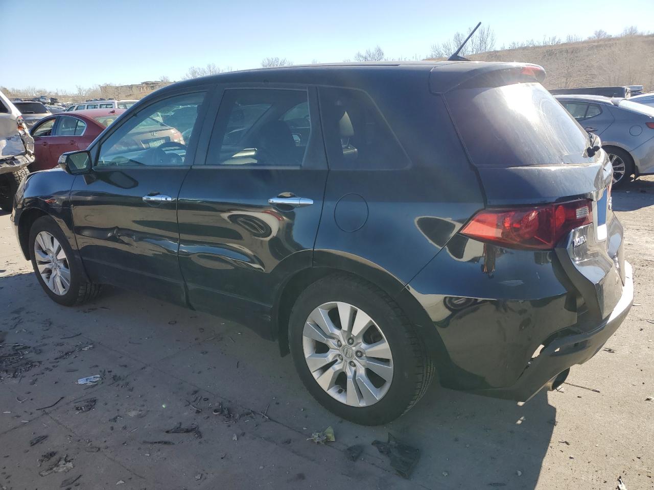 2012 Acura RDX VIN 5J8TB1H58CA000583 Copart auction photo, rear end / hail damage thumbnail 2