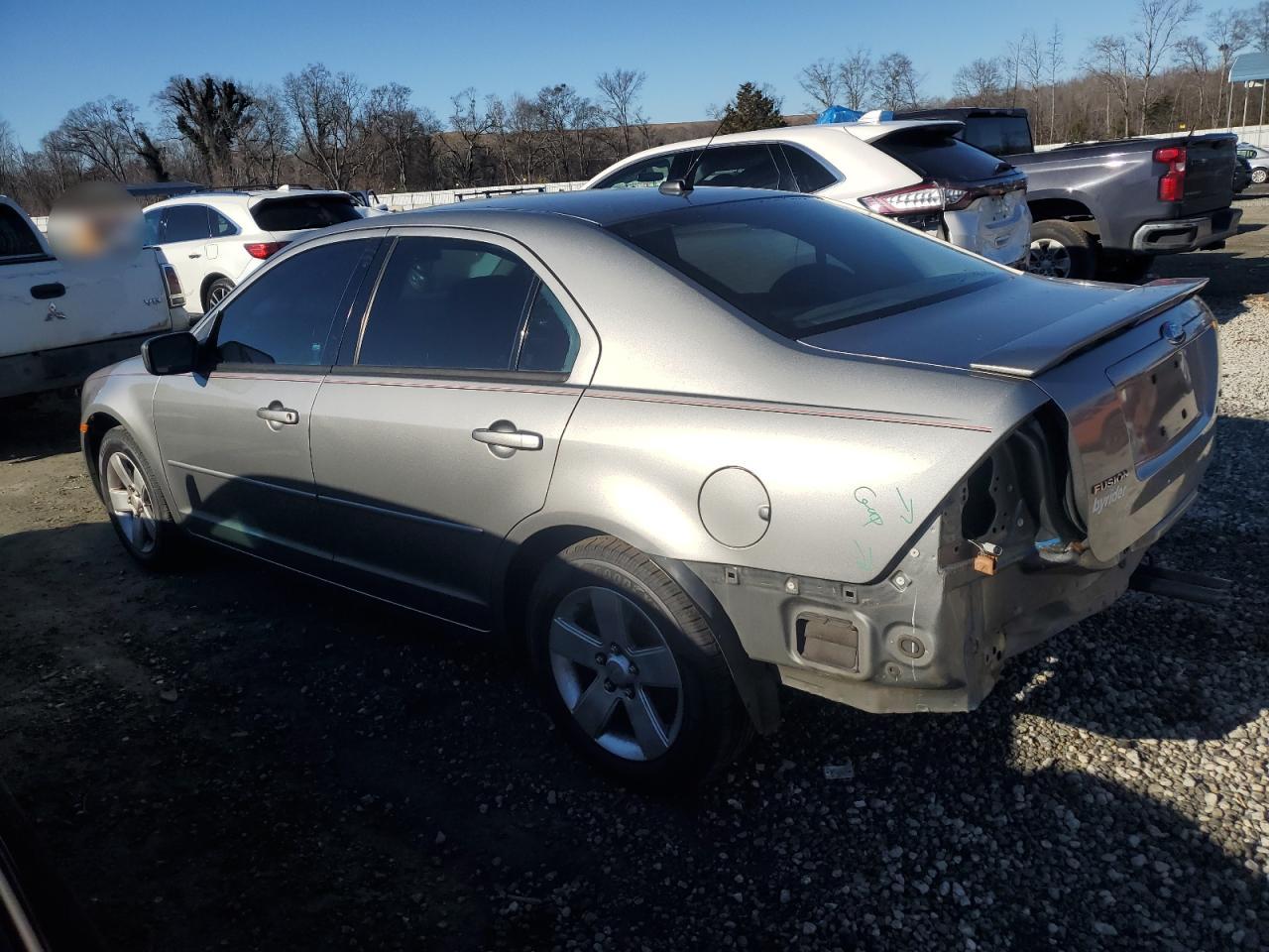 2008 Ford Fusion VIN 3FAHP07Z48R247297 Copart auction photo, rear end damage thumbnail 2