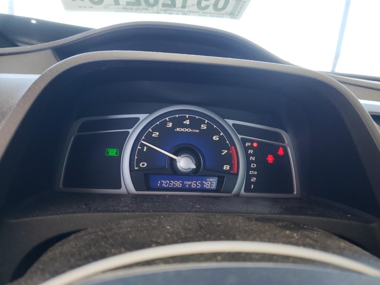 2008 Honda Civic VIN 2HGFG129X8H561144 Copart auction photo, front end / rear end damage thumbnail 9