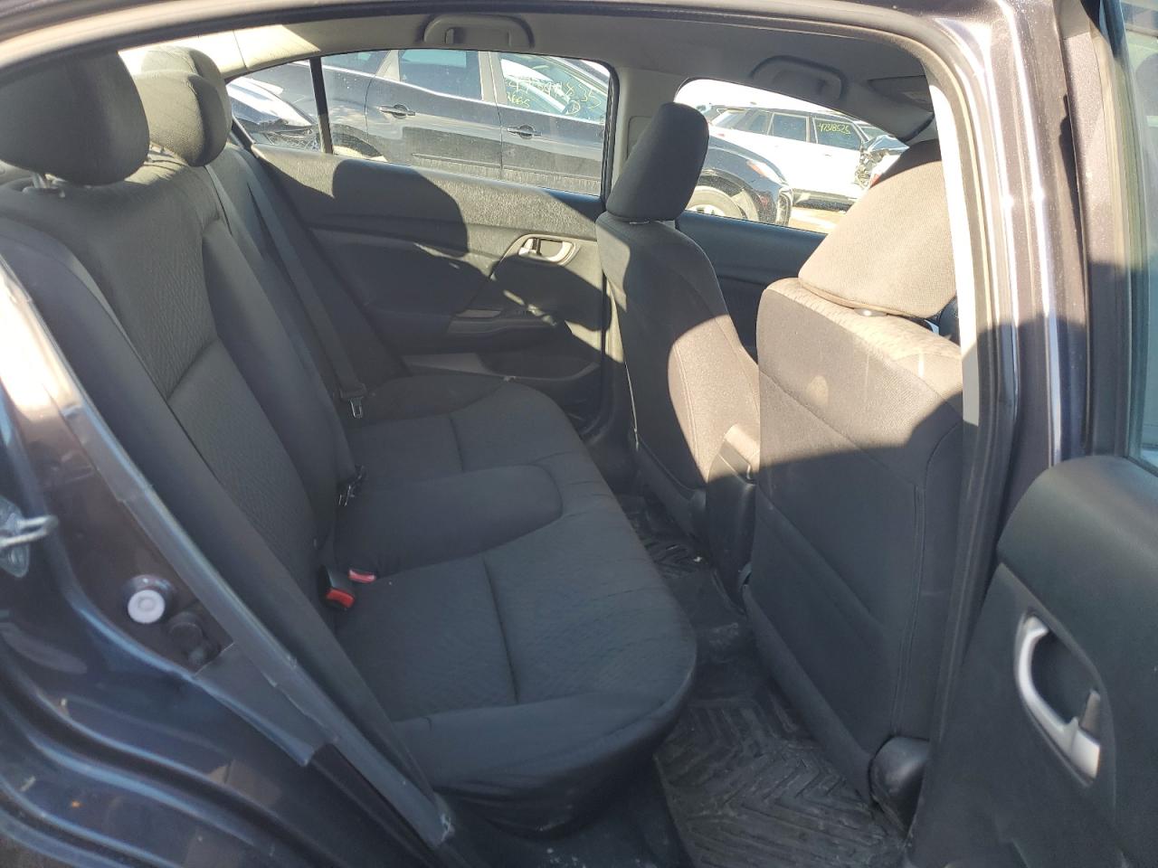 2014 Honda Civic VIN 19XFB2F57EE020795 Copart auction photo, front end / side damage thumbnail 10