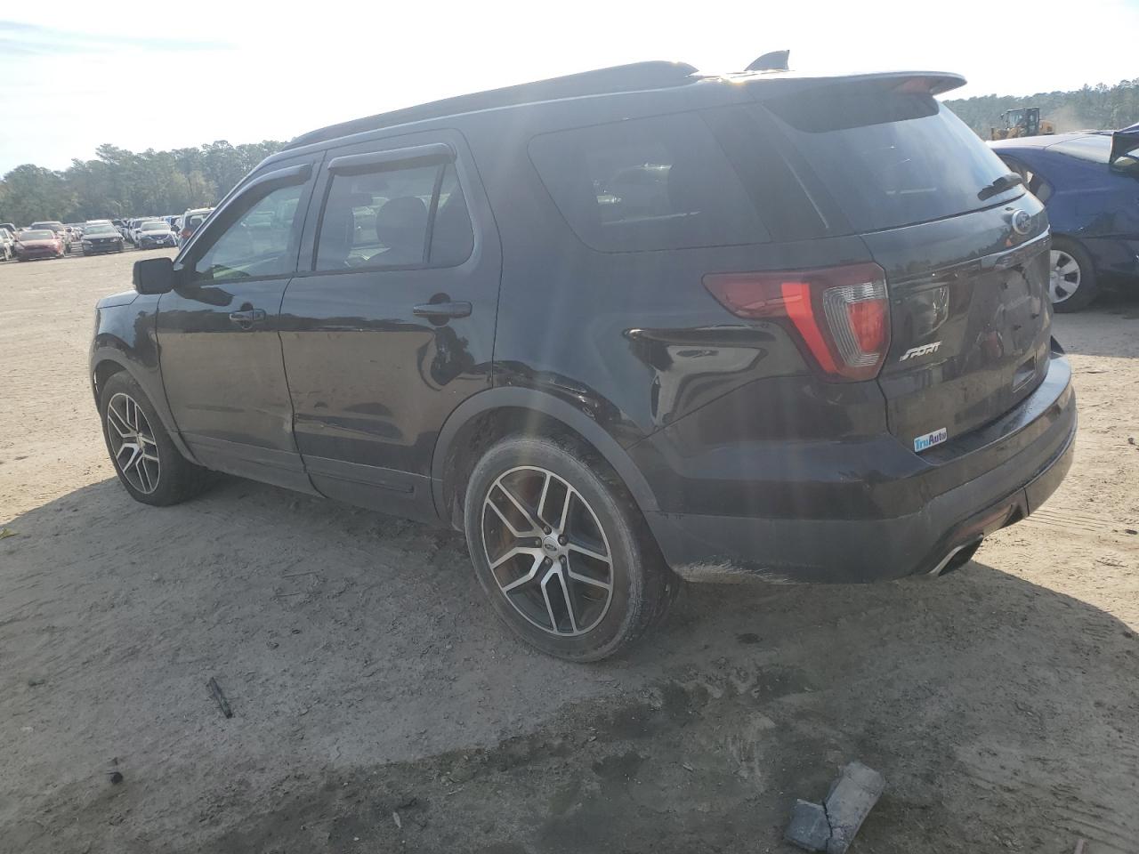 2016 Ford Explorer VIN 1FM5K8GT0GGC81244 Copart auction photo, side damage thumbnail 2