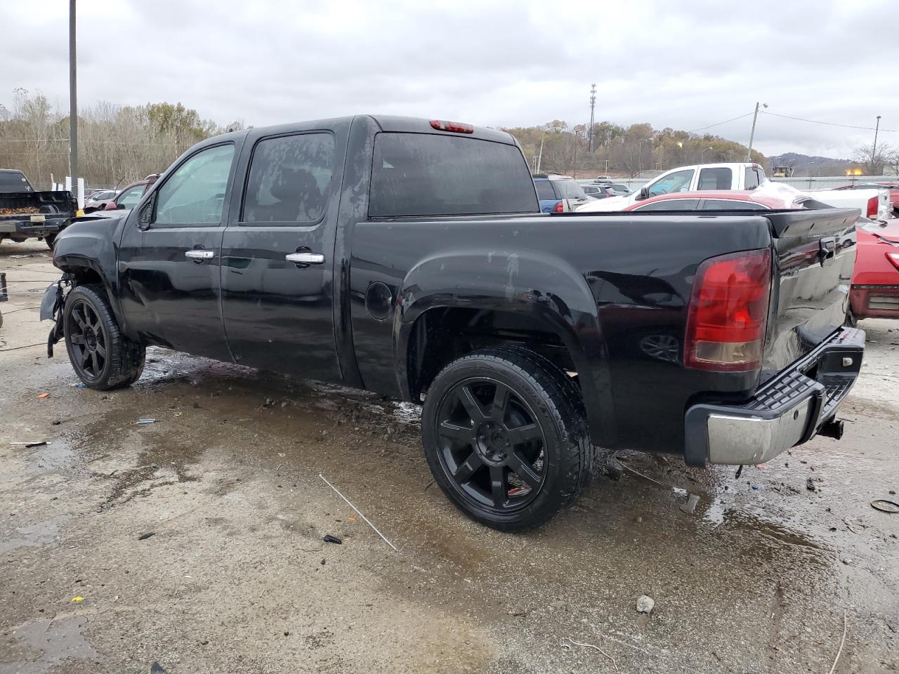 2013 GMC Sierra VIN 3GTP1VE0XDG211905 Copart auction photo, side damage thumbnail 2