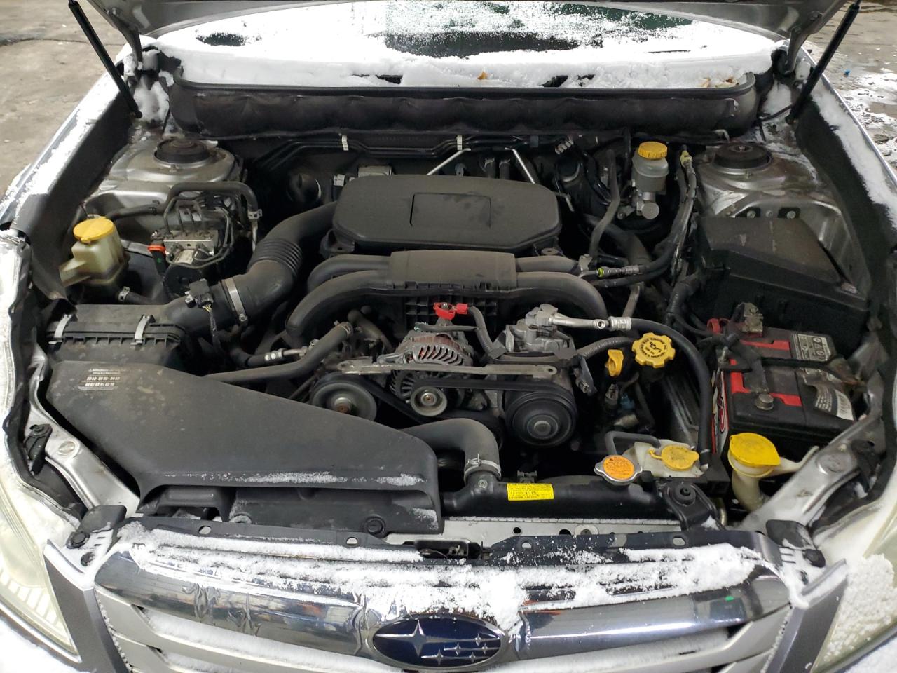2010 Subaru Outback VIN 4S4BRBBC9A3376094 Copart auction photo, undercarriage / hail damage thumbnail 12