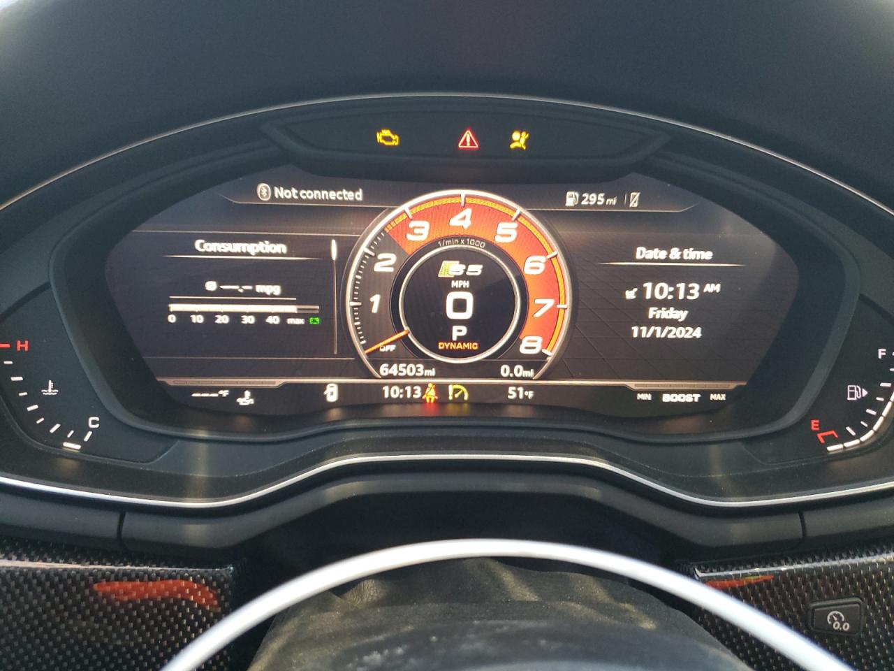 2019 Audi RS5 VIN WAUB4CF54KA097117 Copart auction photo, undercarriage / front end damage thumbnail 9