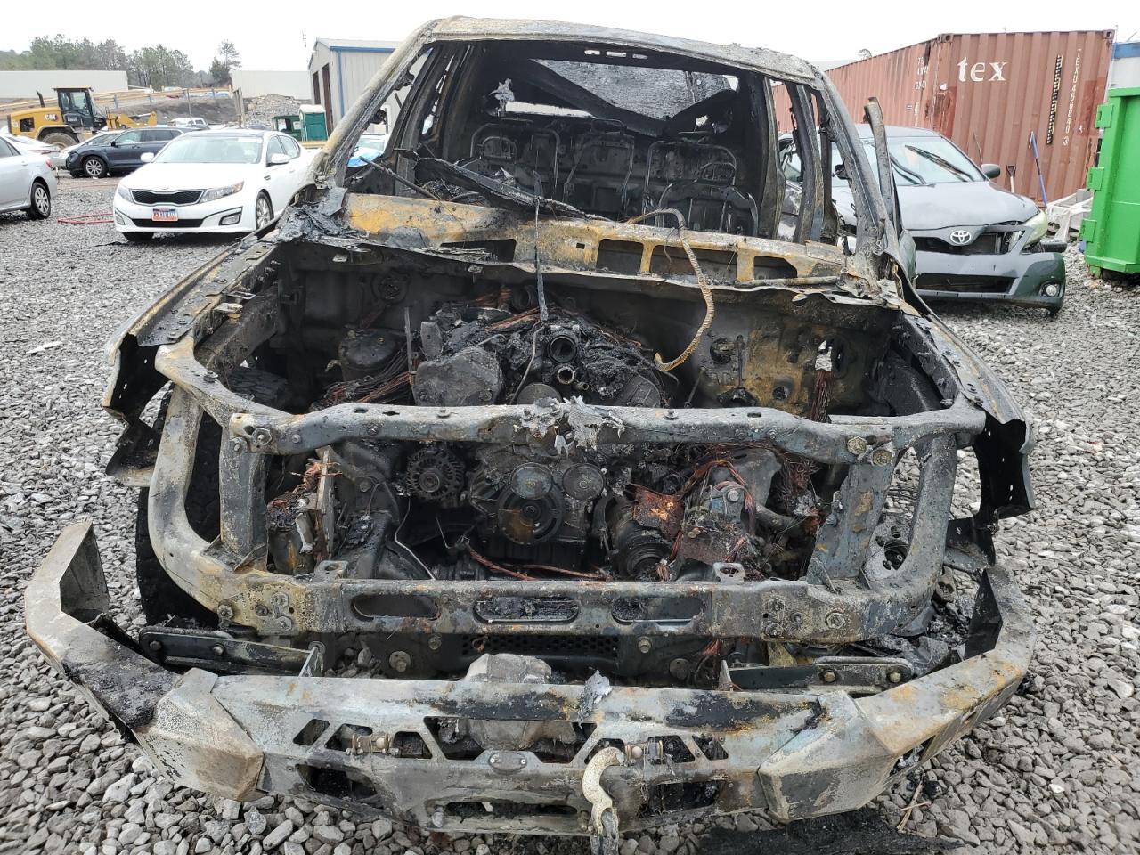 2020 RAM 1500 VIN 1C6SRFKM2LN201396 Copart auction photo, burn damage thumbnail 5