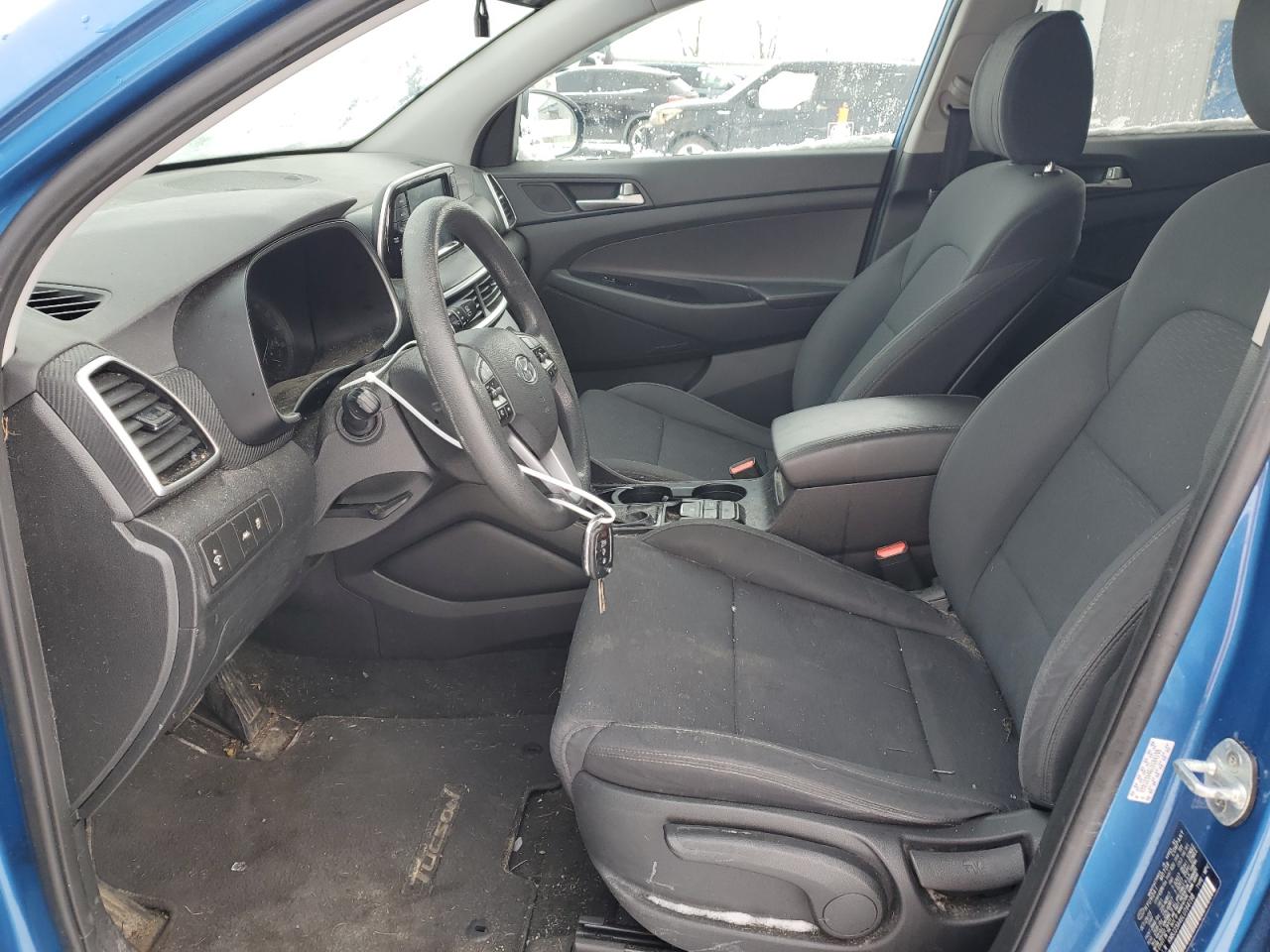 2020 Hyundai Tucson VIN KM8J23A46LU164198 Copart auction photo, front end damage thumbnail 7