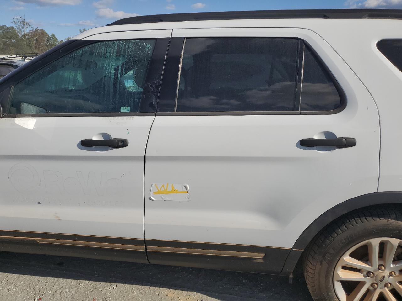 2016 Ford Explorer VIN 1FM5K7B87GGC35729 Copart auction photo, water/flood damage thumbnail 13