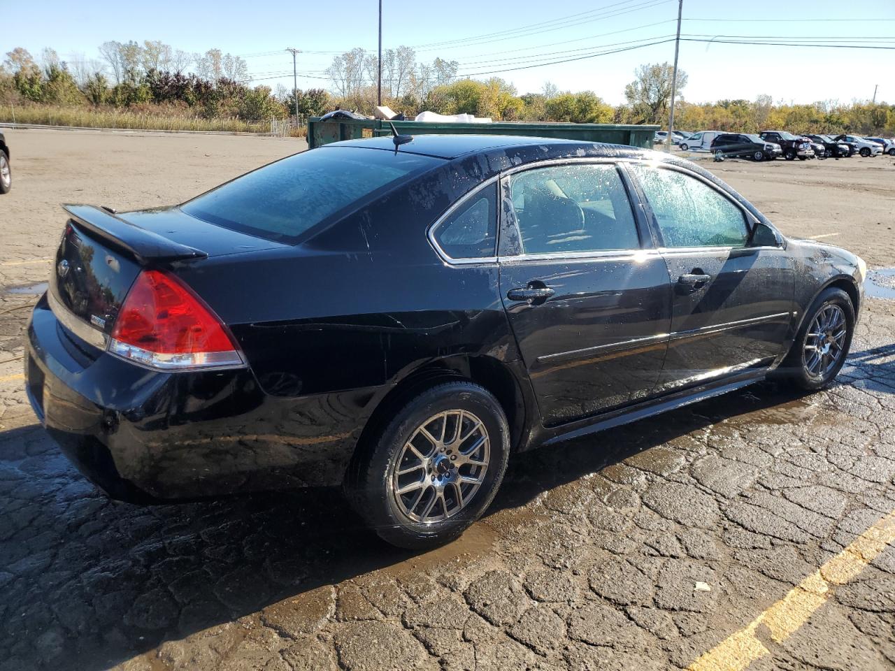 2010 Chevrolet Impala VIN 2G1WC5EM3A1100814 Copart auction photo, side / mechanical damage thumbnail 3