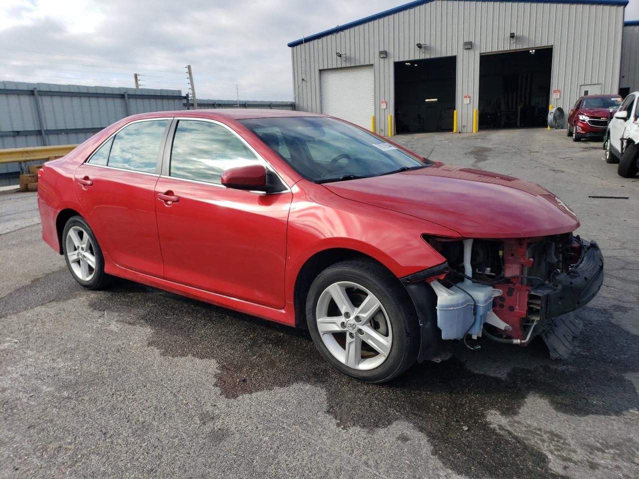 2014 Toyota Camry VIN 4T1BF1FK6EU784685 Copart auction photo, front end damage thumbnail 4