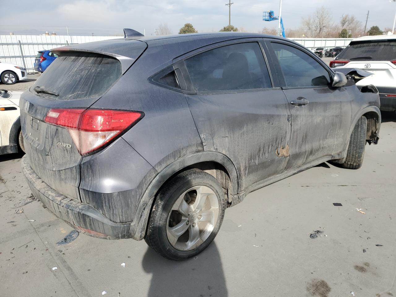 2016 Honda HR-V VIN 3CZRU6H36GM715041 Copart auction photo, front end damage thumbnail 3