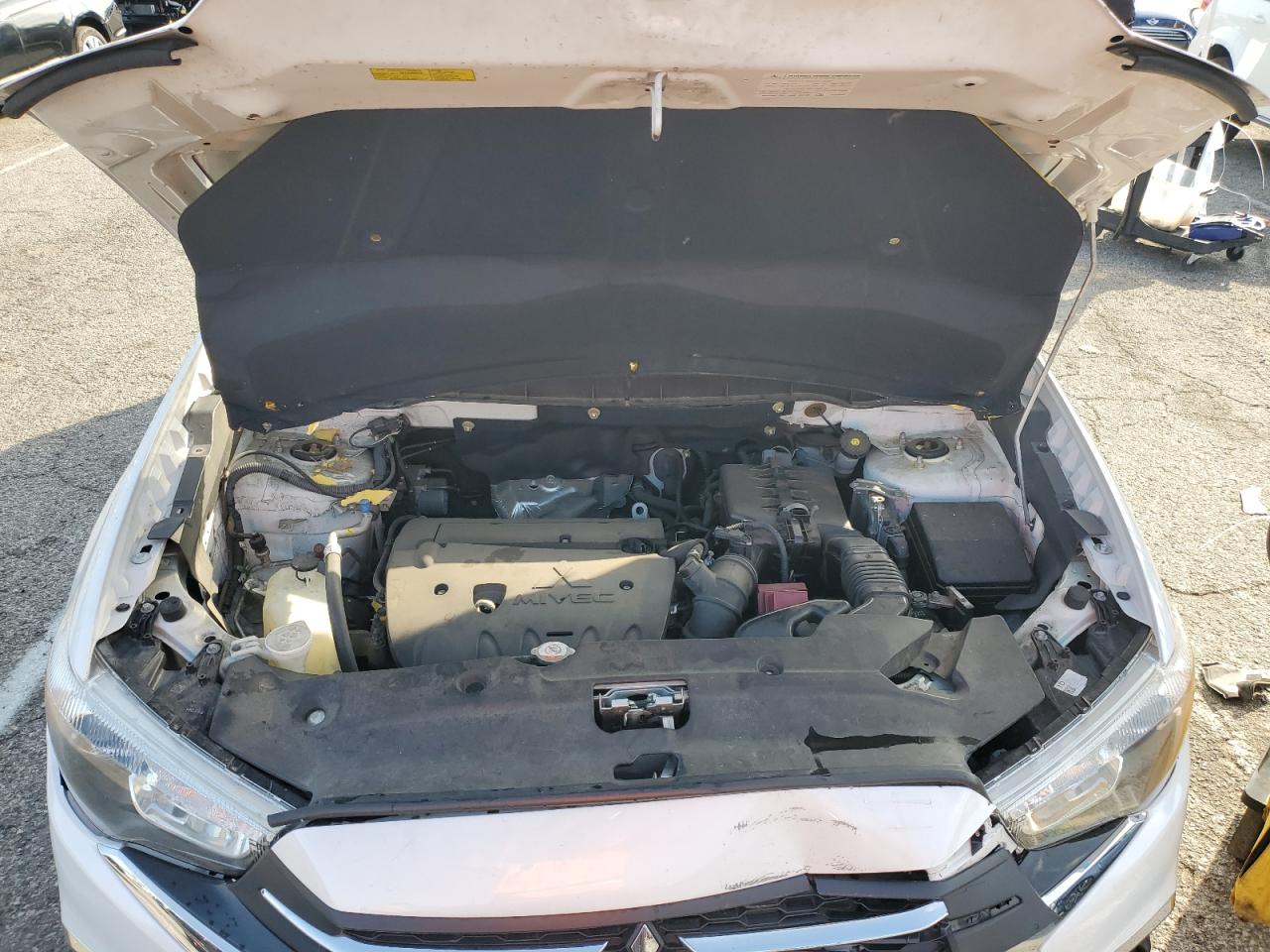 2018 Mitsubishi Outlander VIN JA4AP3AU7JZ005450 Copart auction photo, front end damage thumbnail 12