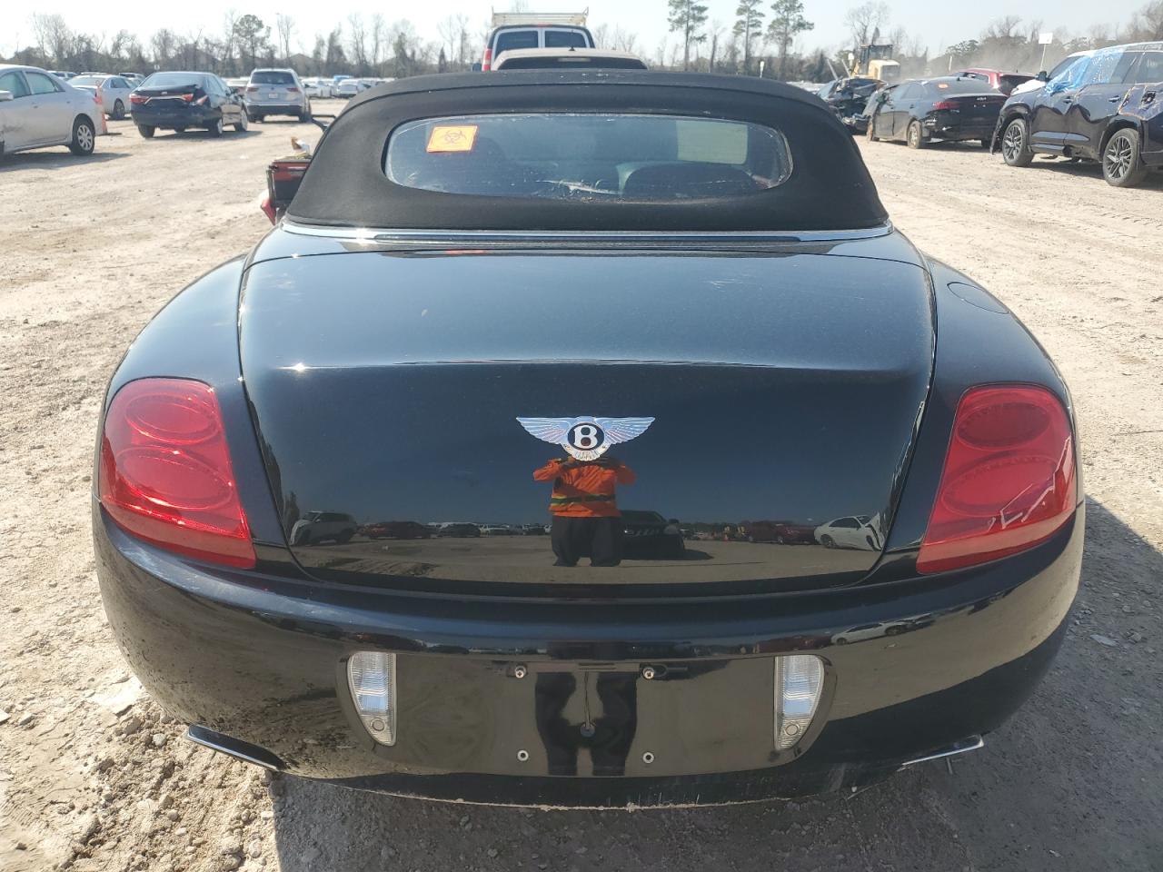 2007 Bentley Continental VIN SCBDR33W57C049313 Copart auction photo, water/flood / front end damage thumbnail 6