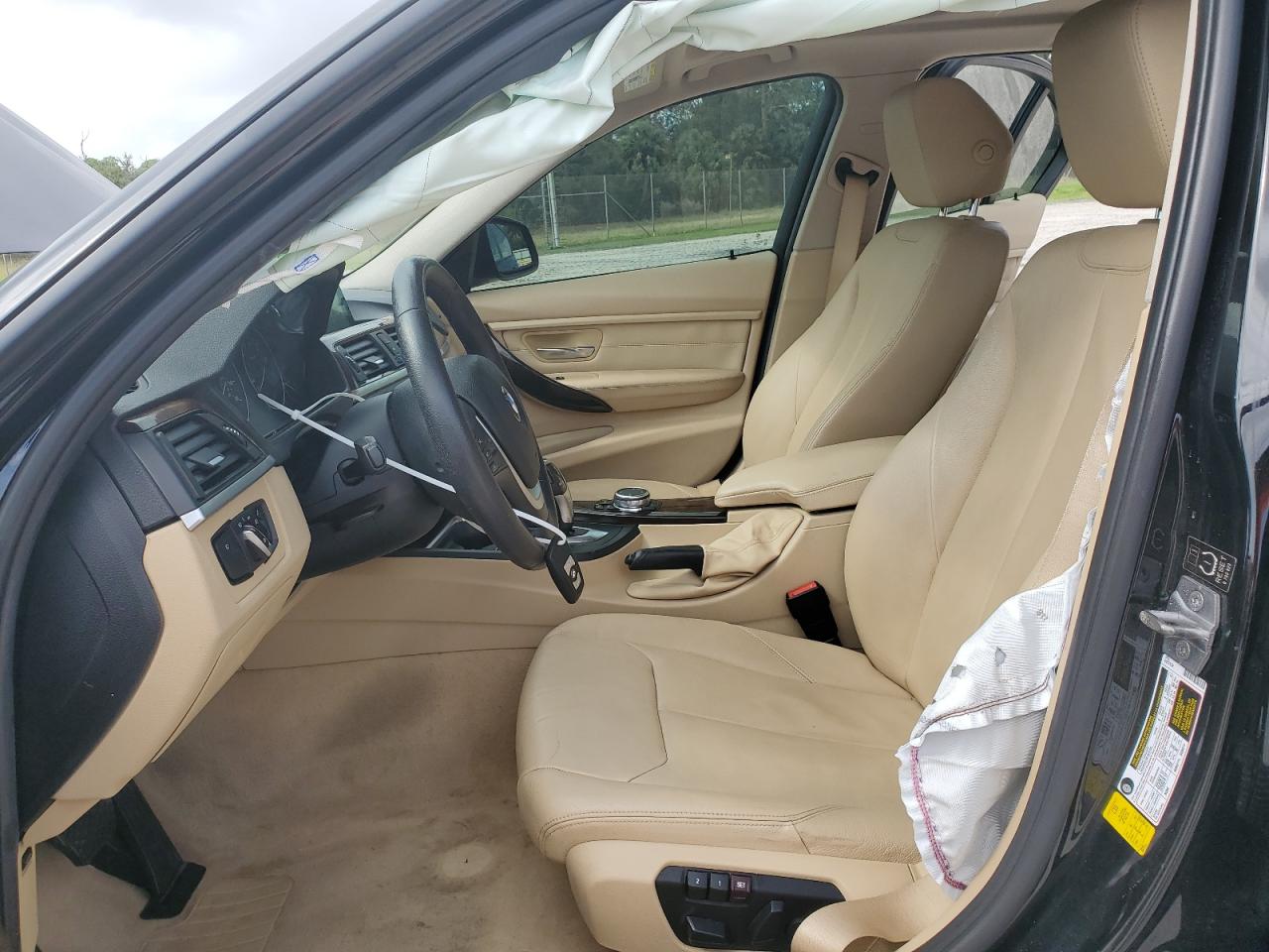 2015 BMW 3er VIN WBA3A5G59FNS90417 Copart auction photo, side damage thumbnail 7