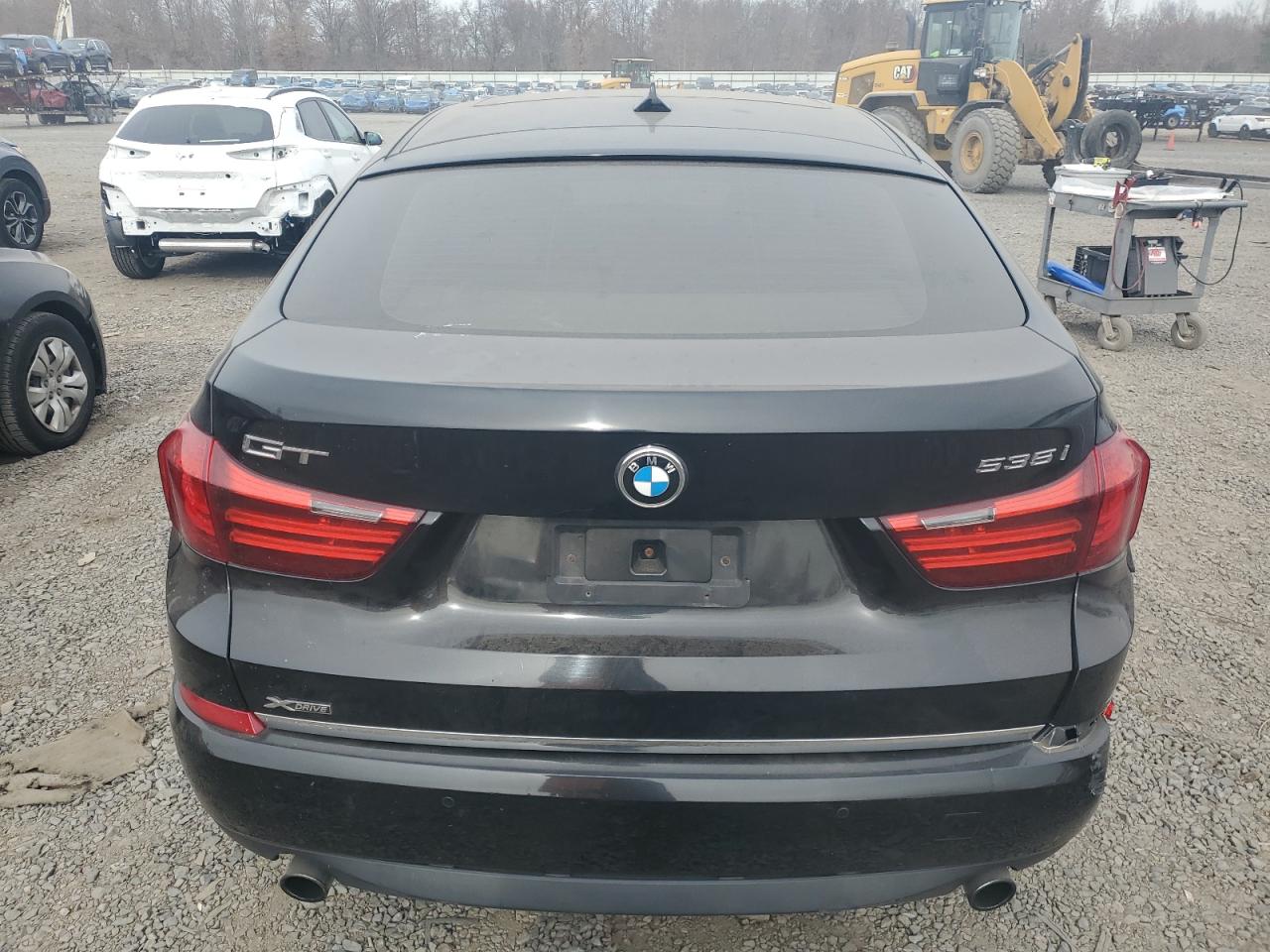2014 BMW 5er VIN WBA5M4C57ED183502 Copart auction photo, rear end damage thumbnail 6