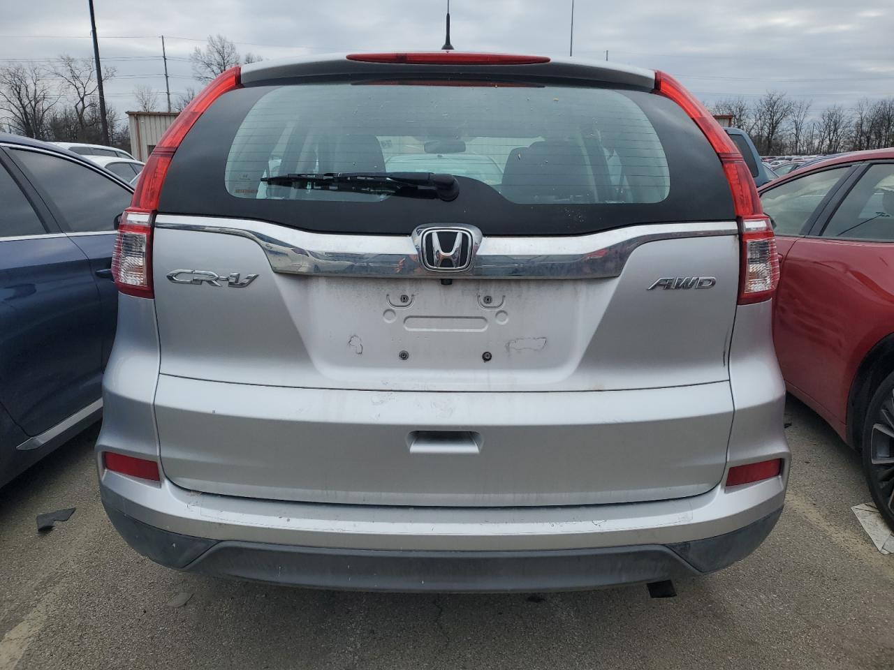 2016 Honda CR-V VIN 2HKRM4H37GH603073 Copart auction photo, front end damage thumbnail 6