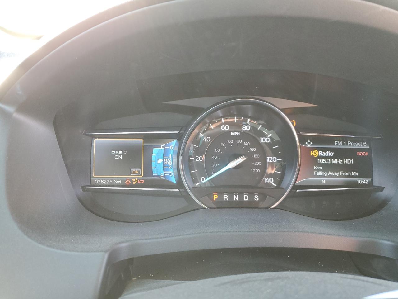 2016 Ford Explorer VIN 1FM5K8GT4GGD14522 Copart auction photo, rear end / side damage thumbnail 9