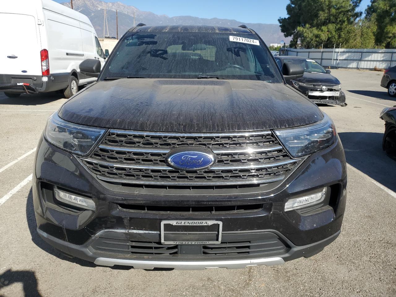 2020 Ford Explorer VIN 1FMSK7DH5LGA16648 Copart auction photo, rear end damage thumbnail 5