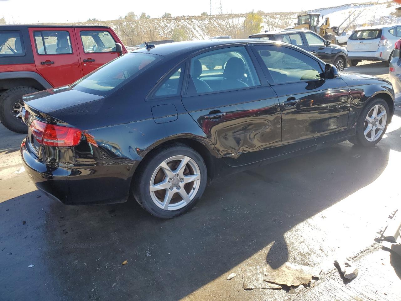 2009 Audi A4 VIN WAULF78K89N025932 Copart auction photo, side damage thumbnail 3