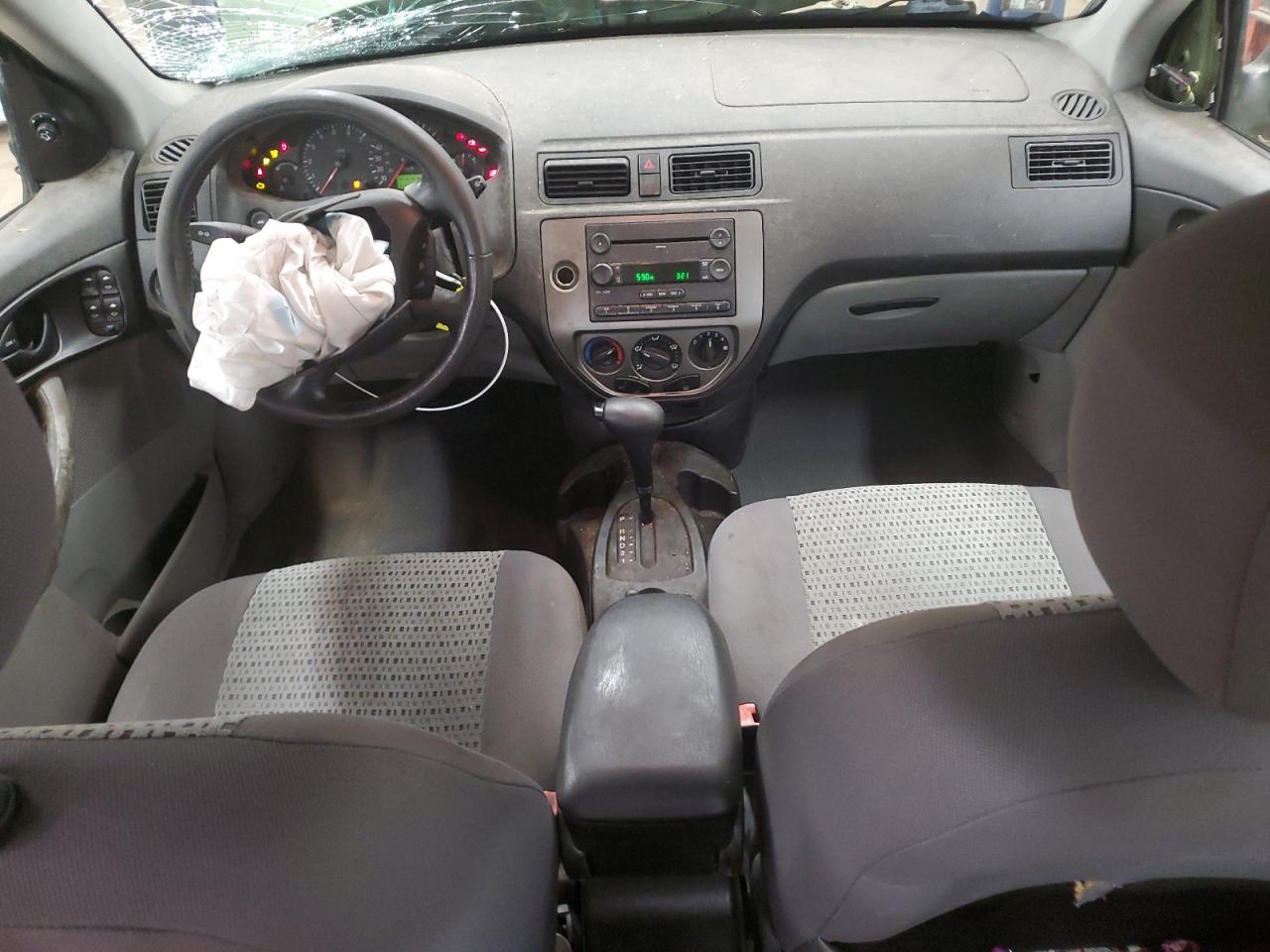 2007 Ford Focus VIN 1FAFP34N17W137989 Copart auction photo, front end / side damage thumbnail 8