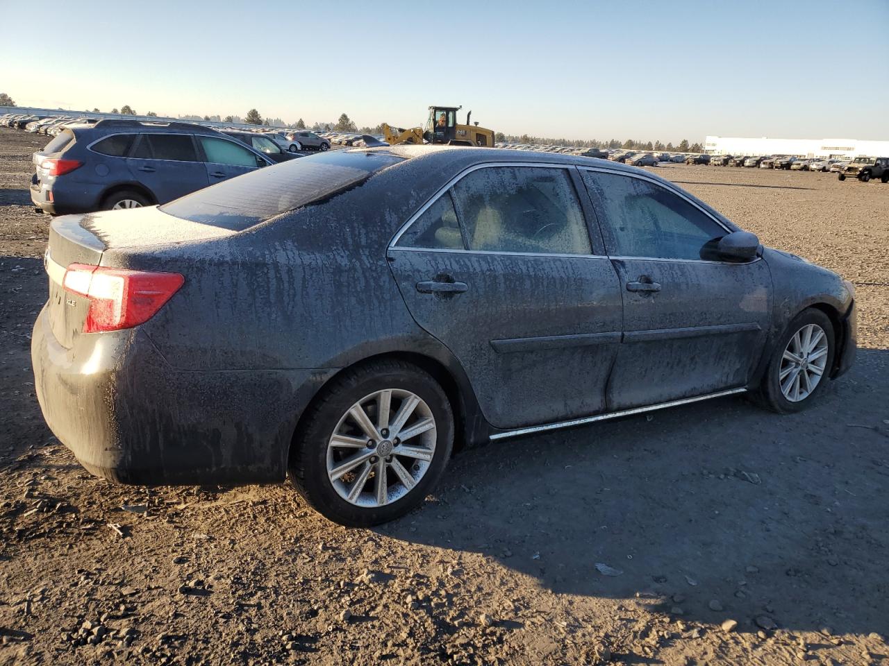 2013 Toyota Camry VIN 4T1BK1FK0DU527001 Copart auction photo, front end / side damage thumbnail 3