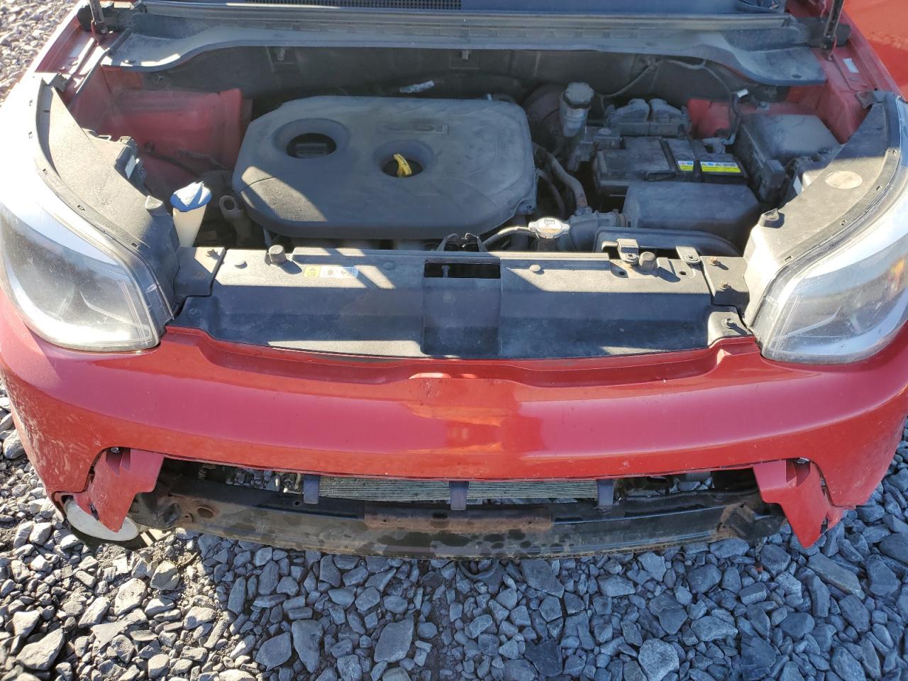 2016 KIA Soul VIN KNDJP3A5XG7819191 Copart auction photo, front end damage thumbnail 12