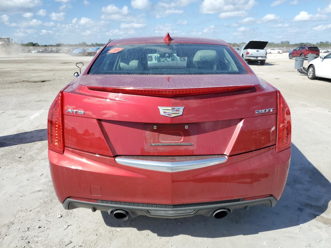 2016 Cadillac ATS VIN 1G6AA5RX1G0157550 Copart auction photo, front end damage thumbnail 6
