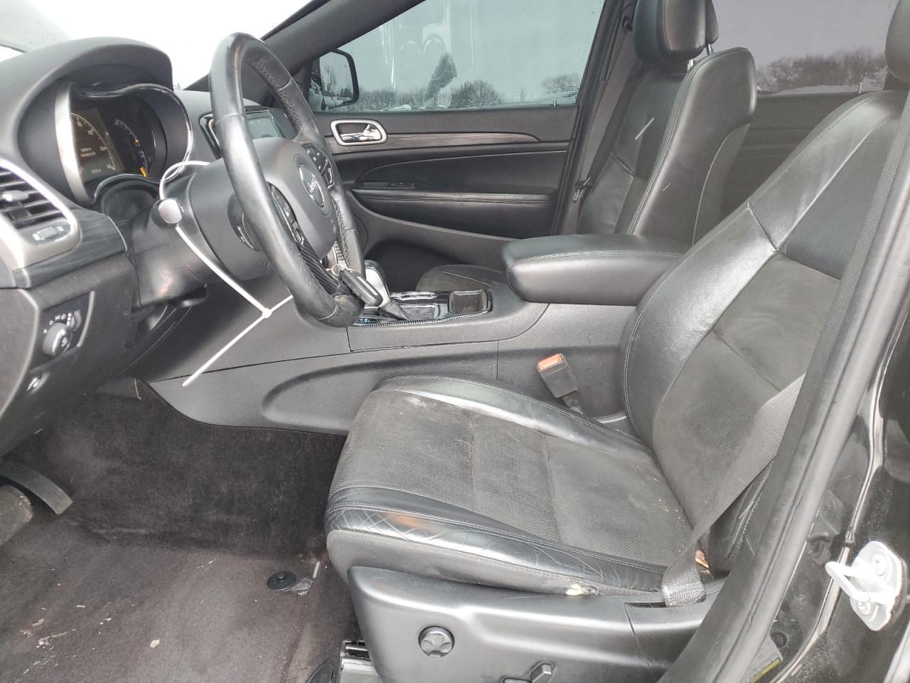 2019 Jeep Grand Cherokee VIN 1C4RJFAG0KC587644 Copart auction photo, front end / side damage thumbnail 7