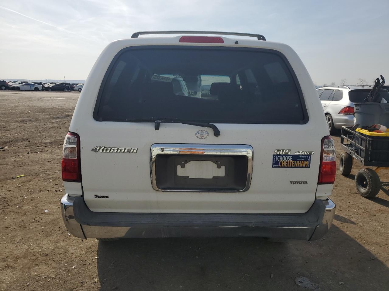 2002 Toyota 4Runner VIN JT3HN86R520362471 Copart auction photo, side damage thumbnail 6