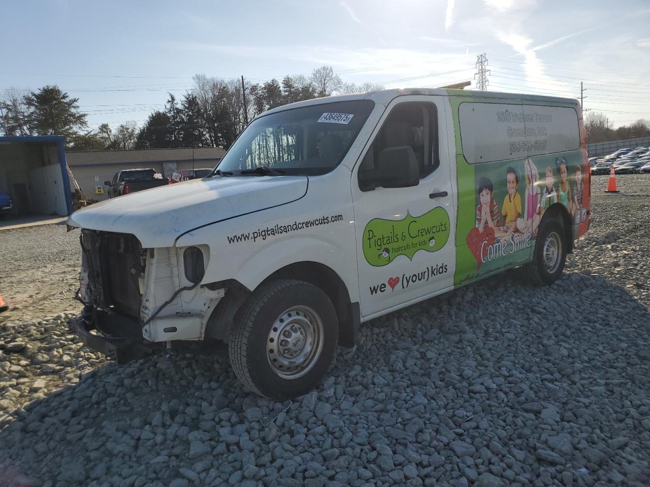 2014 Nissan NV VIN 5BZBF0AA5EN161209