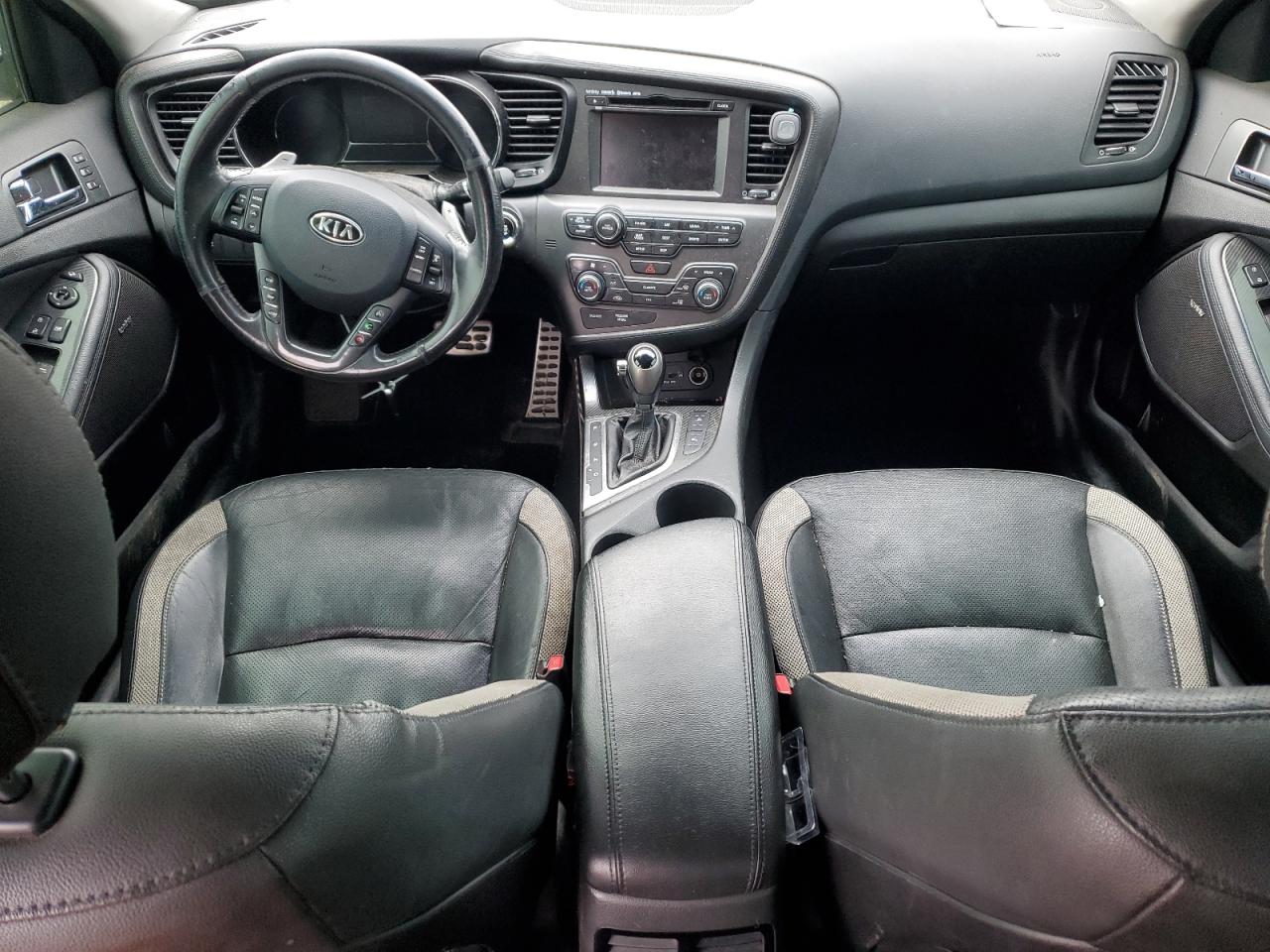 2012 KIA Optima VIN 5XXGR4A66CG012073 Copart auction photo, front end damage thumbnail 8
