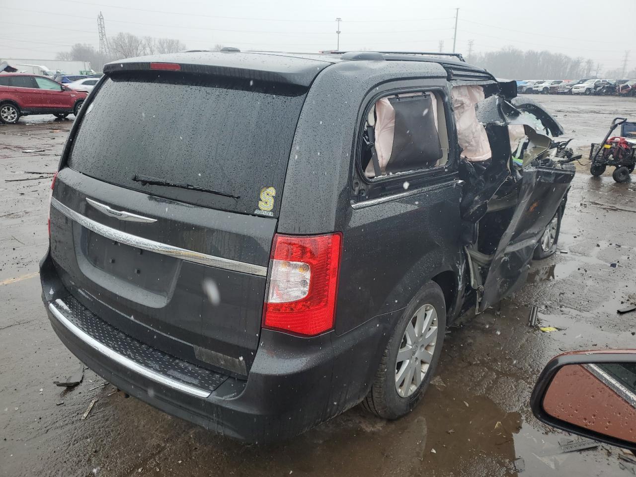 2012 Chrysler Town & Country VIN 2C4RC1CG0CR413706 Copart auction photo, all over damage thumbnail 3
