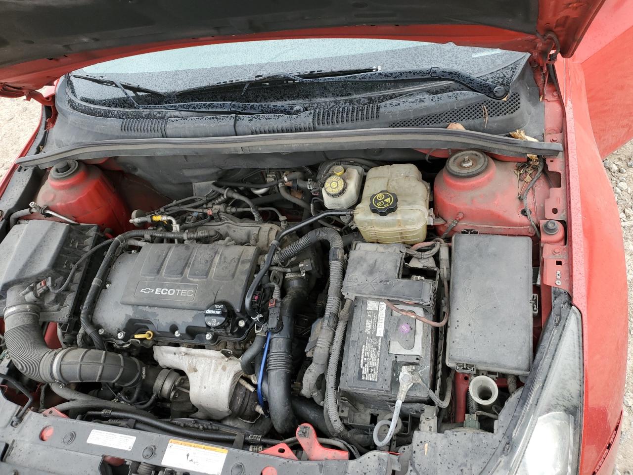 2015 Chevrolet Cruze VIN 1G1PC5SB7F7250197 Copart auction photo, all over damage thumbnail 11