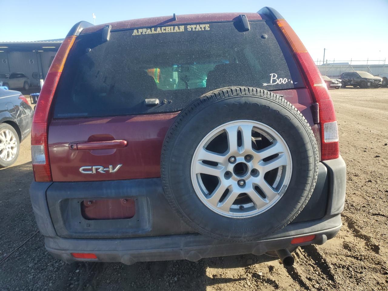 2003 Honda CR-V VIN SHSRD78873U128037 Copart auction photo, front end / side damage thumbnail 6