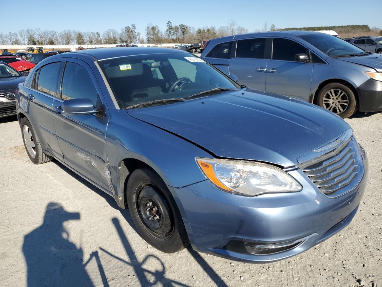 2011 Chrysler 200 VIN 1C3BC4FB3BN553770 Copart auction photo, side damage thumbnail 4