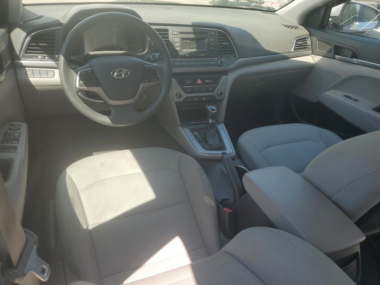 2017 Hyundai Elantra VIN 5NPD74LF3HH067839 Copart auction photo, rear end / side damage thumbnail 8