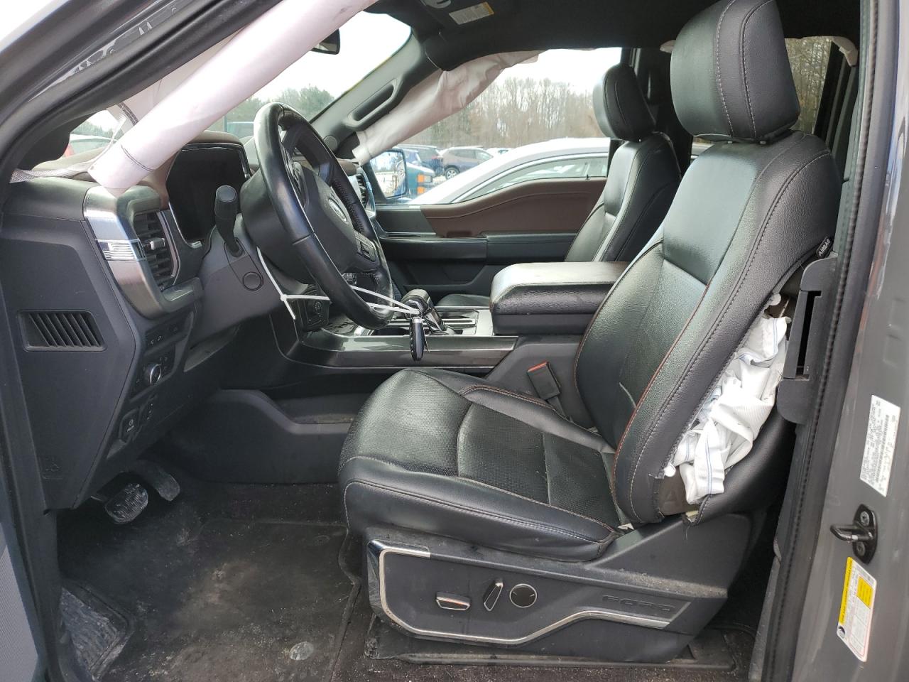2021 Ford F-150 VIN 1FTEX1EP4MKE78834 Copart auction photo, side damage thumbnail 7