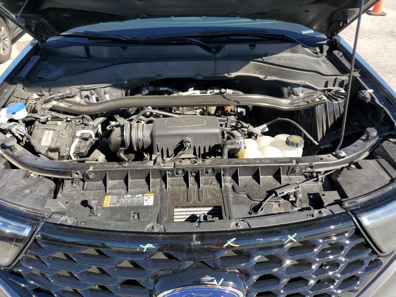 2023 Ford Explorer VIN 1FMSK7KH9PGC02685 Copart auction photo, rear end damage thumbnail 12
