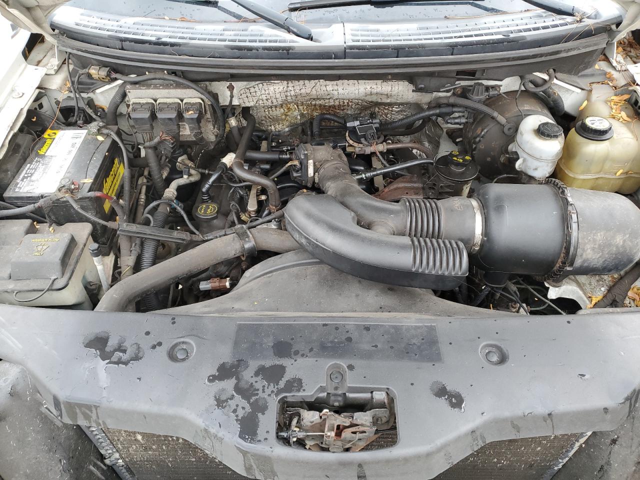 2007 Ford F-150 VIN 1FTRX14W97KB56799 Copart auction photo, undercarriage / normal wear damage thumbnail 11