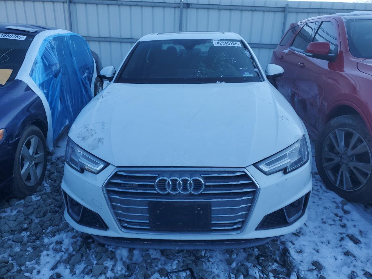 2019 Audi A4 VIN WAUFNAF47KN003184 Copart auction photo, all over damage thumbnail 5