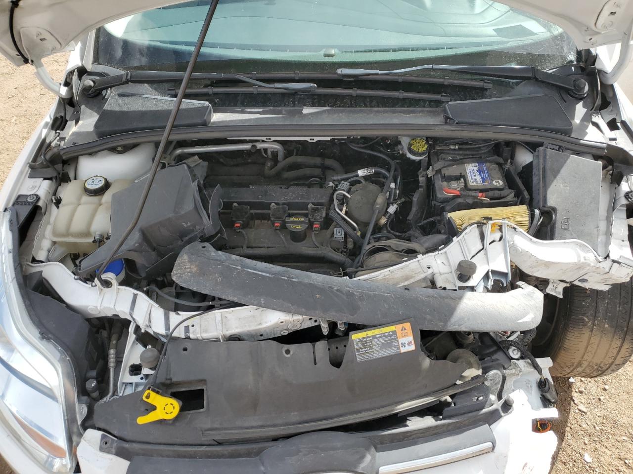 2013 Ford Focus VIN 1FADP3F21DL144934 Copart auction photo, front end damage thumbnail 12