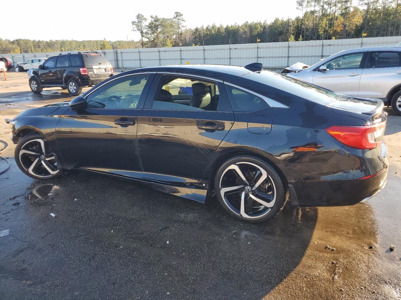 2019 Honda Accord VIN 1HGCV2F37KA033250 Copart auction photo, all over damage thumbnail 2