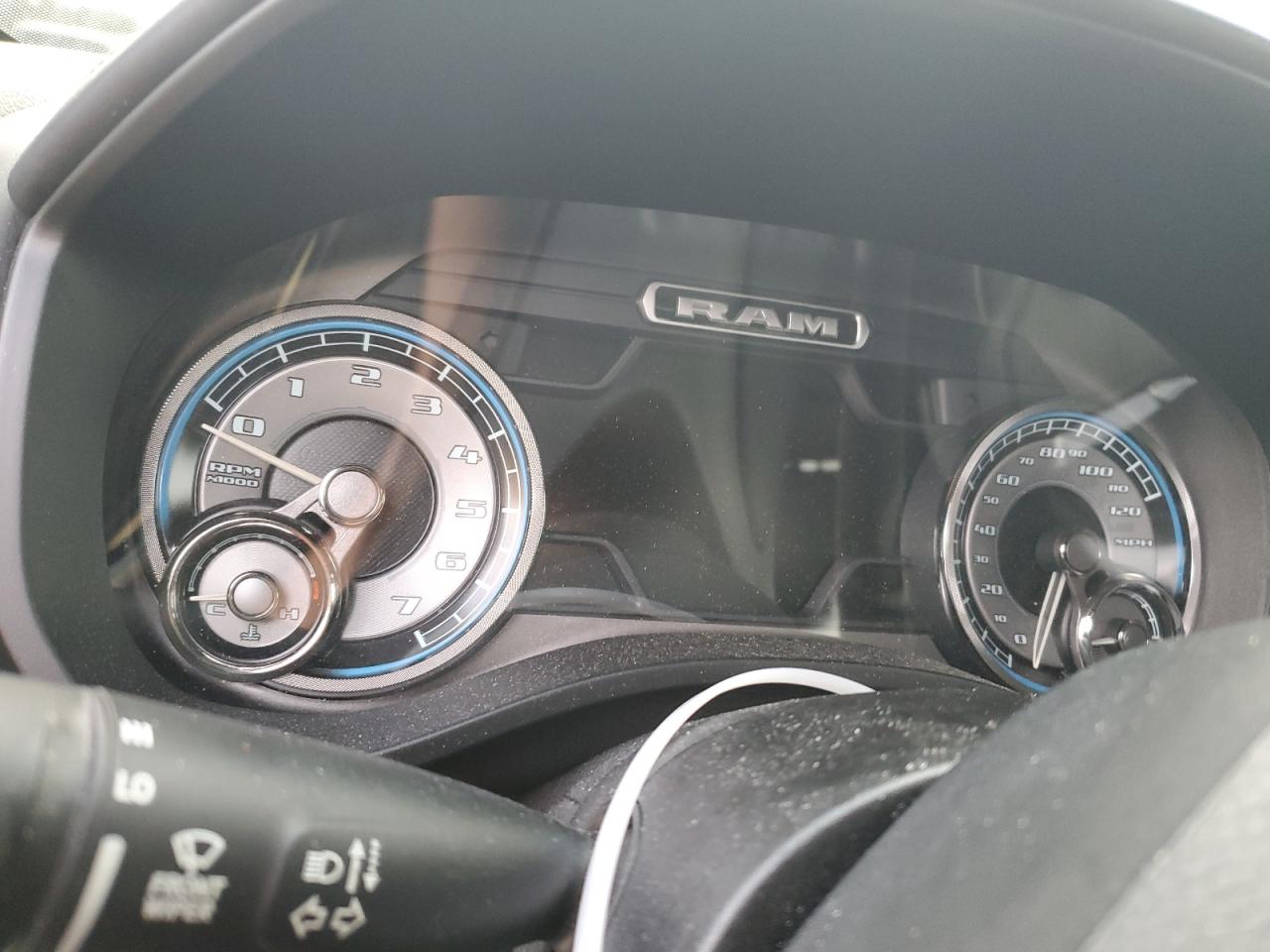 2019 RAM 1500 VIN 1C6SRFPT4KN599824 Copart auction photo, water/flood damage thumbnail 9
