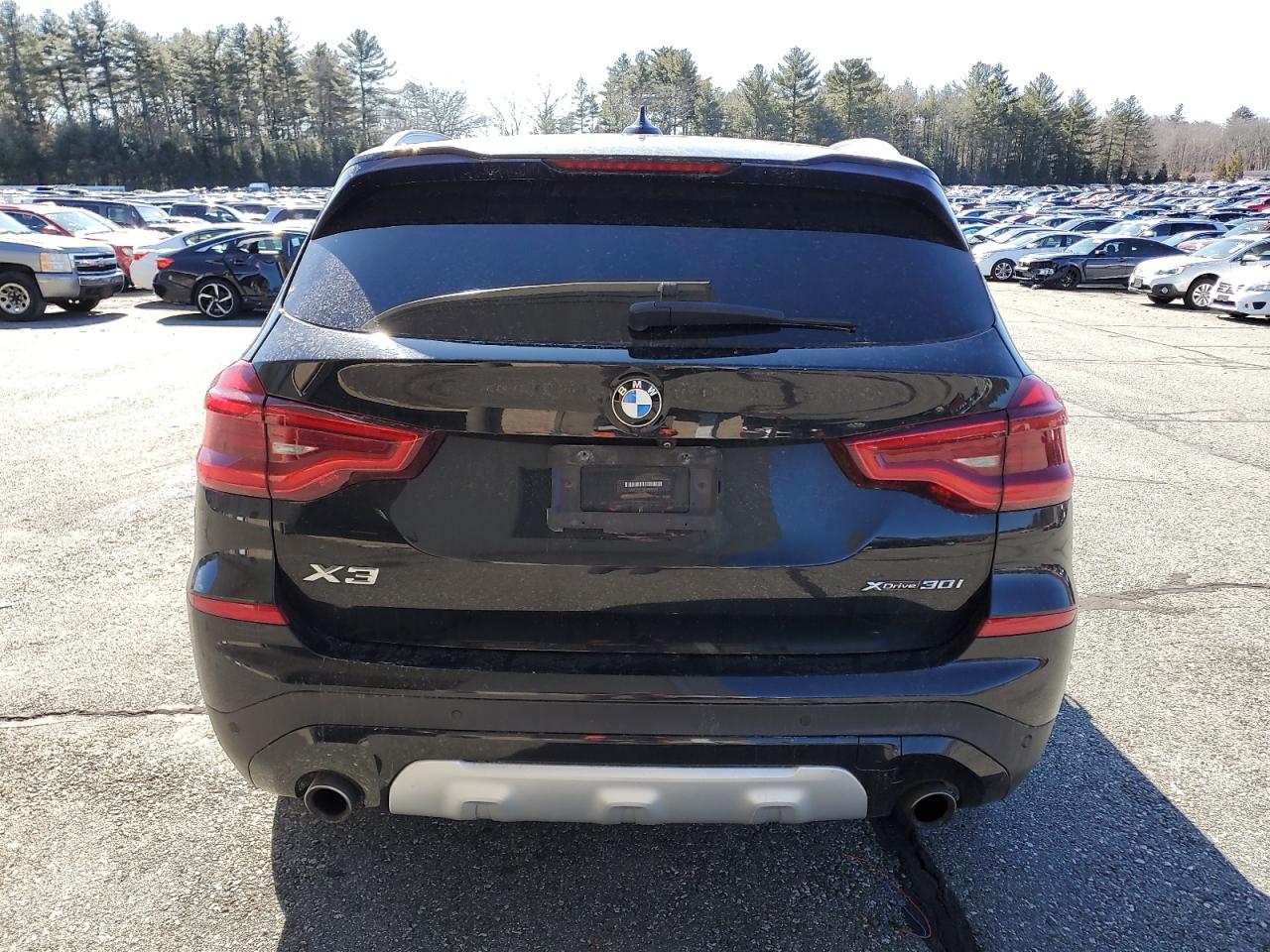 2021 BMW X3 VIN 5UXTY5C08M9E33373 Copart auction photo, front end damage thumbnail 6