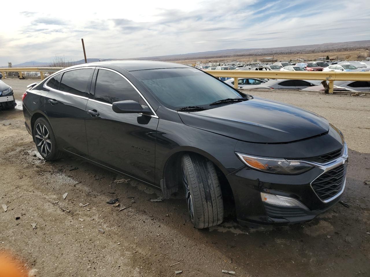 2020 Chevrolet Malibu VIN 1G1ZG5ST2LF096733 Copart auction photo, side / front end damage thumbnail 4