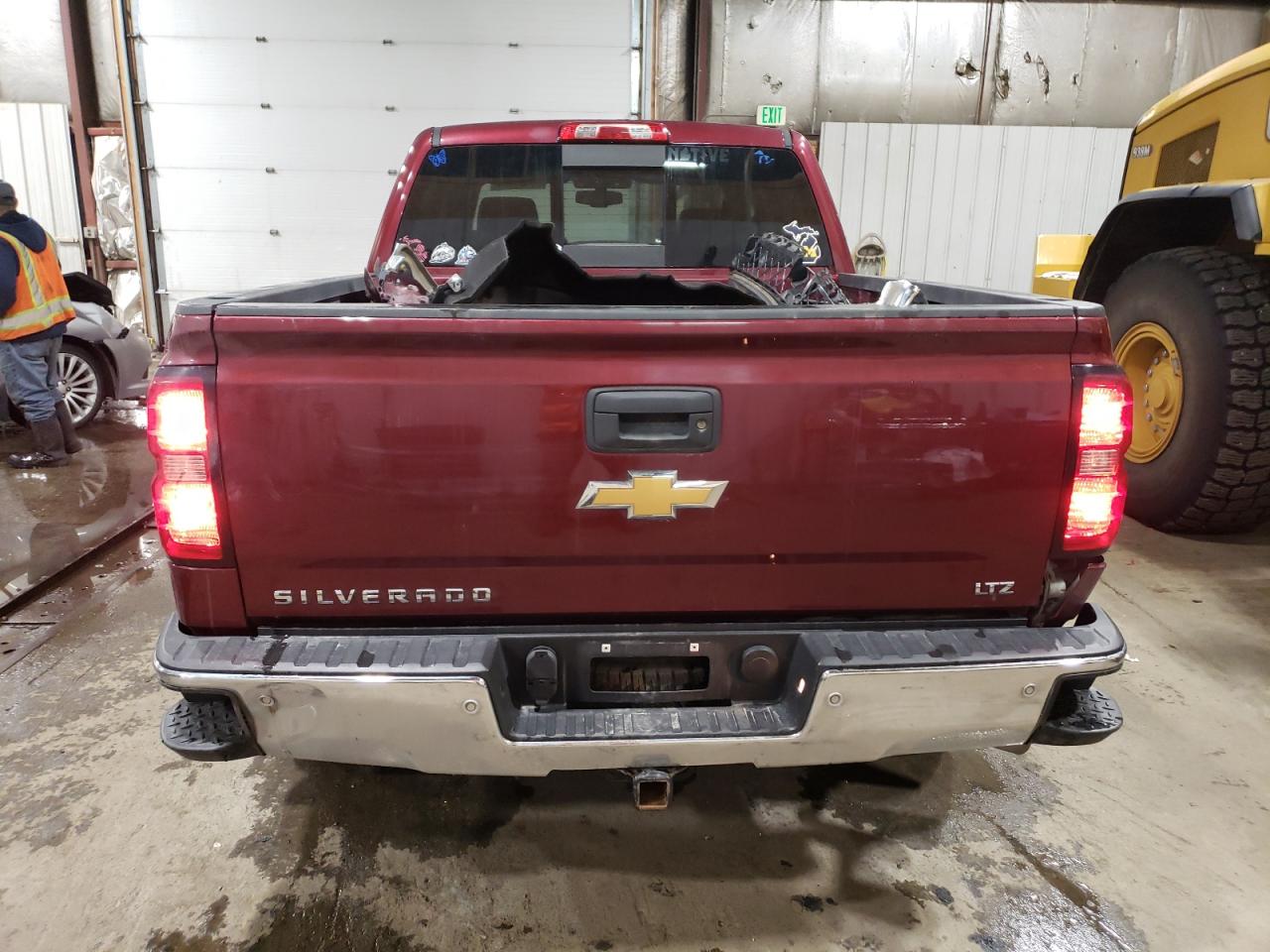 2014 Chevrolet Silverado VIN 3GCUKSEC3EG559572 Copart auction photo, all over damage thumbnail 6