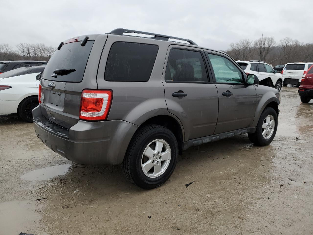 2012 Ford Escape VIN 1FMCU0D77CKB95320 Copart auction photo, front end damage thumbnail 3