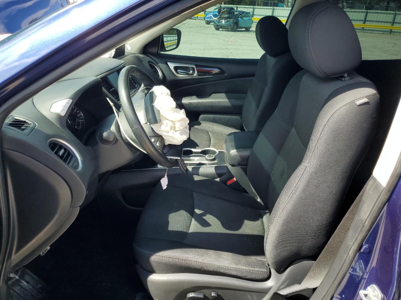 2018 Nissan Pathfinder VIN 5N1DR2MM7JC664291 Copart auction photo, front end / hail damage thumbnail 7
